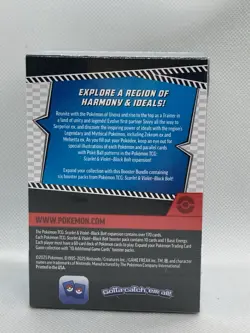 Pokemon Scarlet & Violet Black Bolt Booster Bundle Box Zekrom 6 Packs 2025 - Image 2