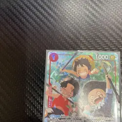 One Piece Card One Piece Card Ace Sabo Luffy Srthe Inherited Will - Image 4