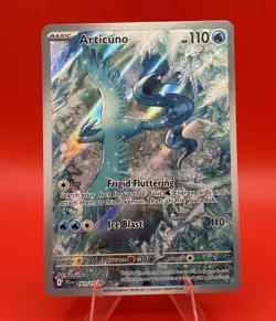 Pokemon Journey Together Articuno Illustration Card 161/159 Near Mint Condition - Image 1