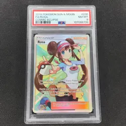 Rosa - 236/236 - Ultra Rare - Cosmic Eclipse - Pokemon Card - PSA 8 - Image 1