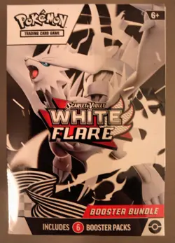 Pokemon Scarlet & Violet White Flare Booster Bundle (New Sealed) - Image 1