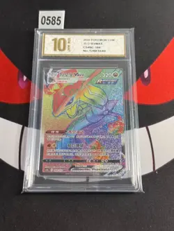 Pokemon Rayquaza VMAX 164/132 9 Colors Gather Hyper Rare Chinese-Pyxis gold 10 - Image 1