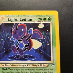 2000 Light Ledian 24/105 - Neo Genesis Non-Holo Regular Rare - Pokemon TCG - MP - Image 2