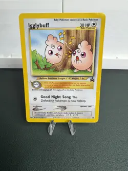 Pokemon - Igglybuff Black Star Promo # 36 DM - Image 1