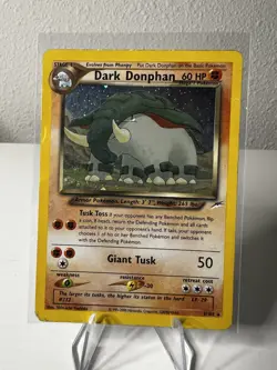 Moderately Played Dark Donphan - 3/105 - Holo Rare - Unlimited Edition Pokemon N - Image 1