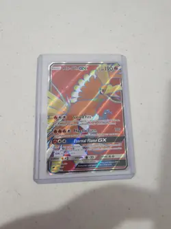 HO-OH GX 2017 POKEMON S&M BURNING SHADOWS ULTRA RARE 131/147 - Image 1