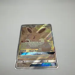Pokemon TCG Eevee GX SM233 Full Art Promo Black Star Ultra Rare Holo NM - Image 2