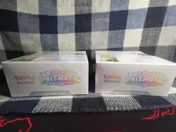 2 Pokemon Prismatic Evolutions Elite Trainer Box ETB Sealed! Tears In Plastic - Image 5