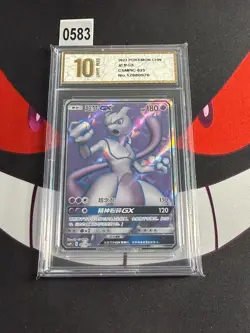 Pokemon 2023 Mewtwo GX CSMPiC-025/024 S-Chinese -Pyxis gold 10 - Image 1