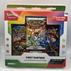 Pokemon TCG First Partner Illustration Collection Series 1 New Sealed - Image 1