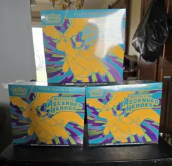 Pokemon Ascended Heroes Elite Trainer Box ETB Lot Of 3 IN HAND BRAND NEW SEALED - Image 1
