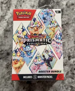 Pokemon Prismatic Evolutions Booster Bundle Factory Sealed TCG - Image 1
