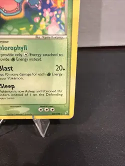 2006 Pokemon - Venusaur Non Holo Rare - EX Crystal Guardians 28/100 - Image 4