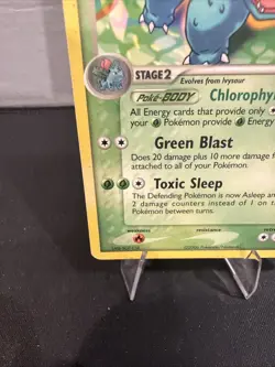 2006 Pokemon - Venusaur Non Holo Rare - EX Crystal Guardians 28/100 - Image 5