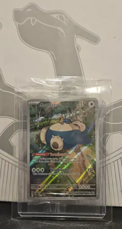 Pokemon SNORLAX 151 SV Black Star Promo # 051 English SEALED NEAR MINT - Image 3