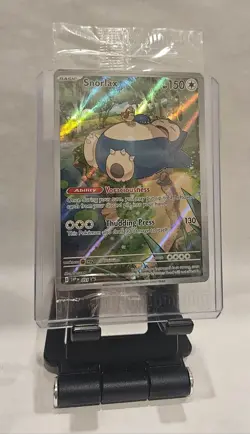 Pokemon SNORLAX 151 SV Black Star Promo # 051 English SEALED NEAR MINT - Image 4