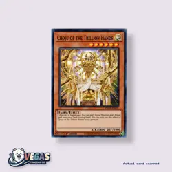 Yu-Gi-Oh! 1st Edition Choju of the Trillion Hands Super Rare Holo PHHY-EN023 NM - Image 1