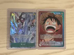 One Piece Card One Piece Card: The Intent To Be Passed By Luffy Leadersanji R - Image 1
