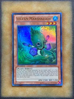 Yugioh Sylvan Marshalleaf LVAL-EN017 Ultra Rare 1st Ed NM - Image 1