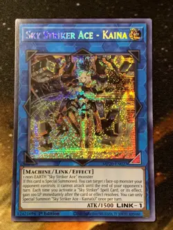 Sky Striker Ace Kaina 1st Ed Secret Rare MP20-EN023 Near Mint Yugioh! - Image 1