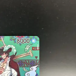 Dracule Mihawk OP12-030 SR SP Alt Art The Azure Sea's Seven One Piece Card Japan - Image 3