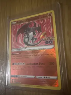 Pokemon TCG Radiant Charizard Holo Card Pokemon Go, 011/078, NM/M Condition - Image 2