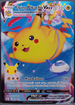 Flying Pikachu VMAX 007/025 Celebrations Pokemon Pokemon Card English Near Mint - Image 1