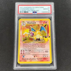 Charizard - 4/102 - Celebrations - Pokemon Card - PSA 10 - Image 1