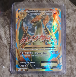 Pokemon M Charizard EX 13/108 Evolutions Ultra Rare Holo Card English Mega HP - Image 1
