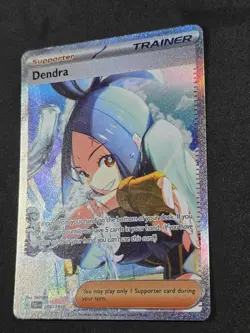 Pokemon Dendra Trainer TCG Paldea Evolved Card 266/193 - Image 3