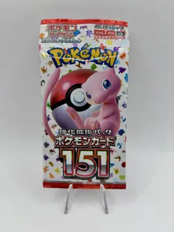 Pokemon 151 Japanese Booster Pack Scarlet & Violet Factory Sealed TCG Card Game - Image 1