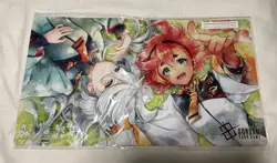 Gundam Card Game Suletta and Miorine Evx02 Playmat ONLY No card - Image 1