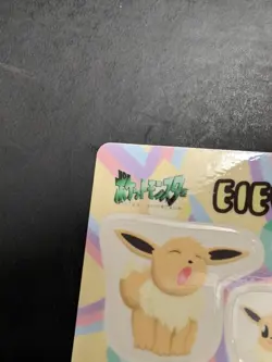 Pokemon Cards Bandai Sealdass 1999 Fancy Graffiti Eevee #17 pocket monster - Image 2