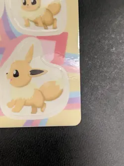 Pokemon Cards Bandai Sealdass 1999 Fancy Graffiti Eevee #17 pocket monster - Image 4