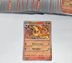 Flareon 167 Cosmos Holo Poster Collection Promo Pokemon Card Lot of 100 (NM) - Image 2