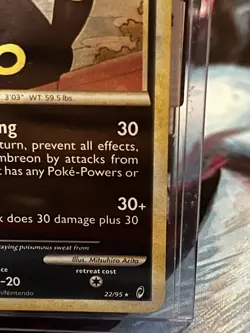 Umbreon 22/95 Call of Legends Reverse Holo Rare Vintage Pokemon Card - Image 3