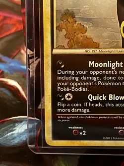 Umbreon 22/95 Call of Legends Reverse Holo Rare Vintage Pokemon Card - Image 4