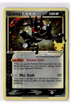 Greninja Star SWSH144 SWSH: Sword & Shield Promo Cards LP - Image 1