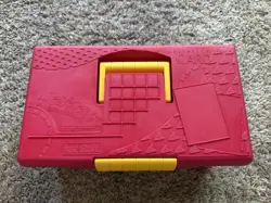 Vintage 1995 Pokemon Suncast Just Stuff Collector Card Case Tackle Box Organizer - Image 2