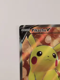 Pikachu V 157/172 Brilliant Stars NM Ultra Rare Full Art Pokemon Card - Image 2