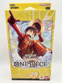 One Piece Card Game Egghead Starter Deck ST29 English New Sealed - Image 1