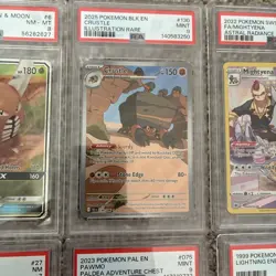 Lot Of Nine Psa Graded Pokemon Cards - Image 4