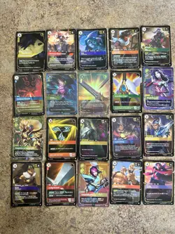 Riftbound Rare Card Lot of 89 Cards Origins and Spirit Forged. Near Mint - Image 1
