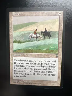 MTG Tithe, 1996 Visions instant - Image 2