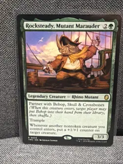 Rocksteady, Mutant Marauder Commander: Teenage Mutant Ninja Turtles Regular - Image 1