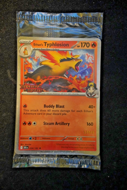 Destined Rivals SEALED STAFF Stamped Prerelease Promo Set - All 4 Cards - Image 1