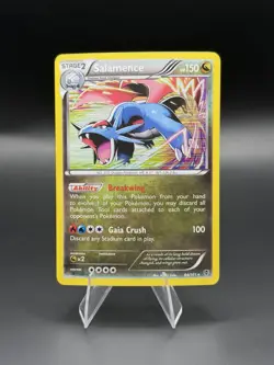 Salamence 64/101 B&W Plasma Blast 2013 Pokemon Card Holo Rare NM - Image 1