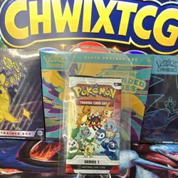 Pokemon Series 1 Booster Pack English Charmander Bulbasaur Squirtle - Image 1