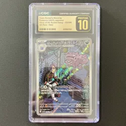 Pokemon Team Rocket's Weezing 105/098 Art Rare Holo CGC Pristine 10 Japanese - Image 1