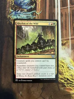 MTG Rhythm of the Wild Commander: Kamigawa: Neon Dynasty NM - Image 1